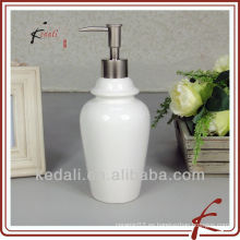 El mejor precio Ceramic Porcelain Pump Lotion Dispenser Dispensador de jabón líquido